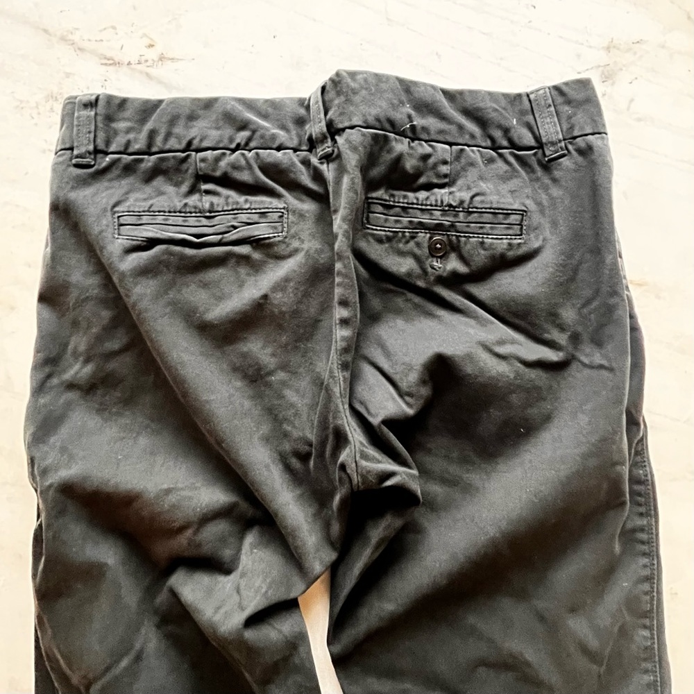 J CREW SCOUT CROPPED NAVY BLUE CHINOS - Picture 9 of 9